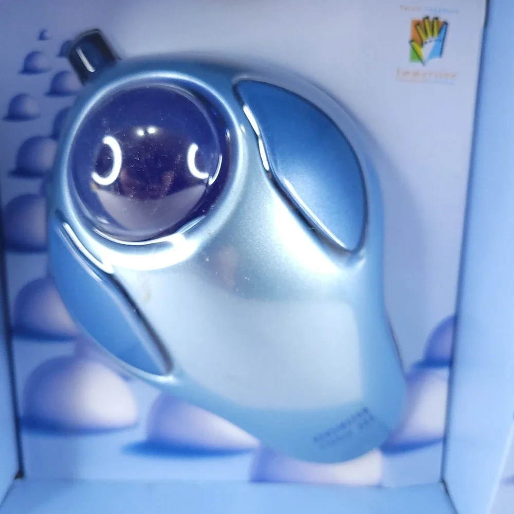 Kensington Orbit 3D Two-button USB Trackball Mouse Blue 64232 New Sealed